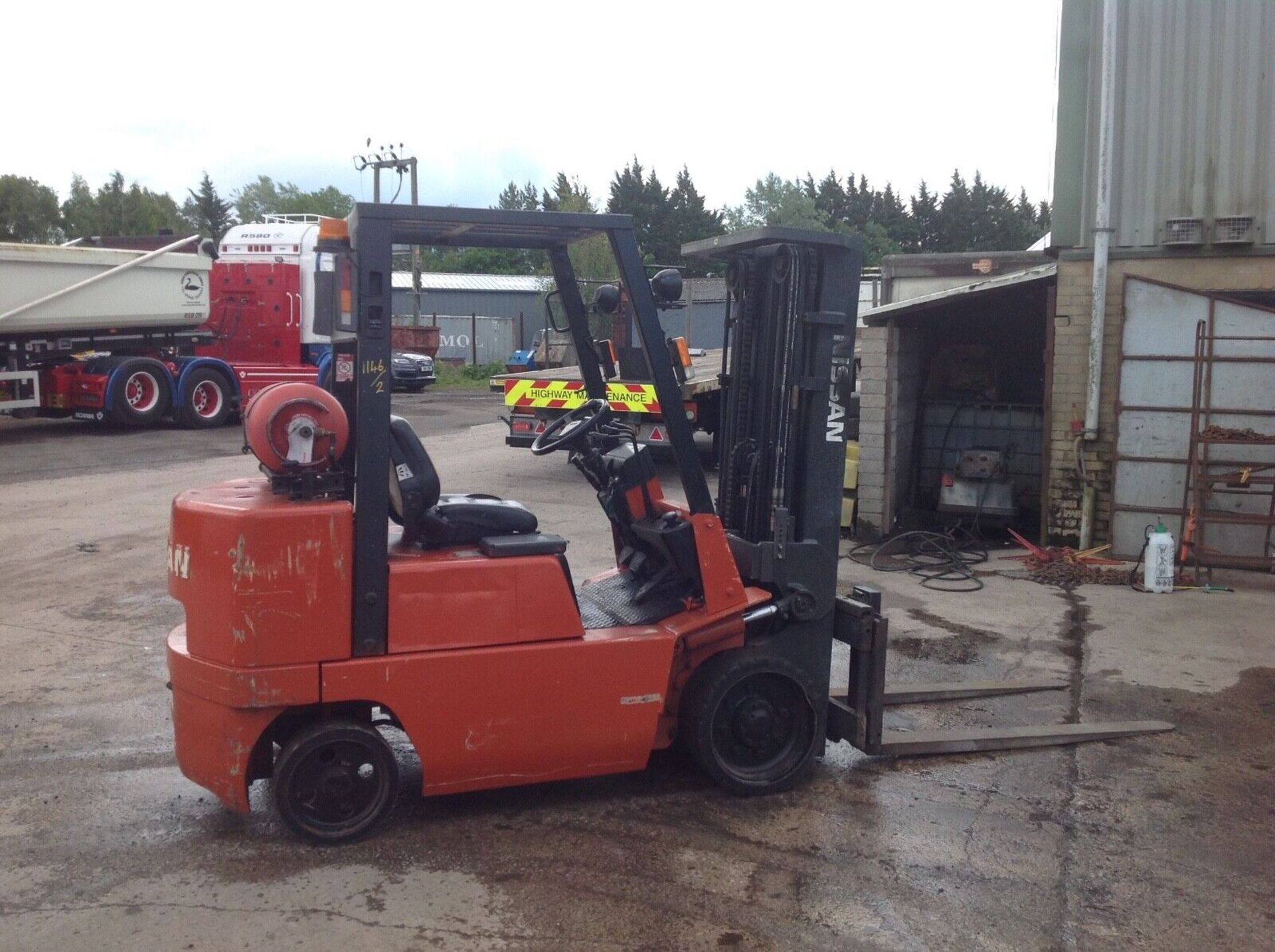 Nissan 3.0 ton gas forklift