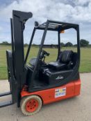 Linde E14 Electric forklift truck Container Spec Battery Less Than 2 Years Old