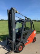 Linde H30 Evo Diesel Forklift 2014 Full Cab 6.4 Mast