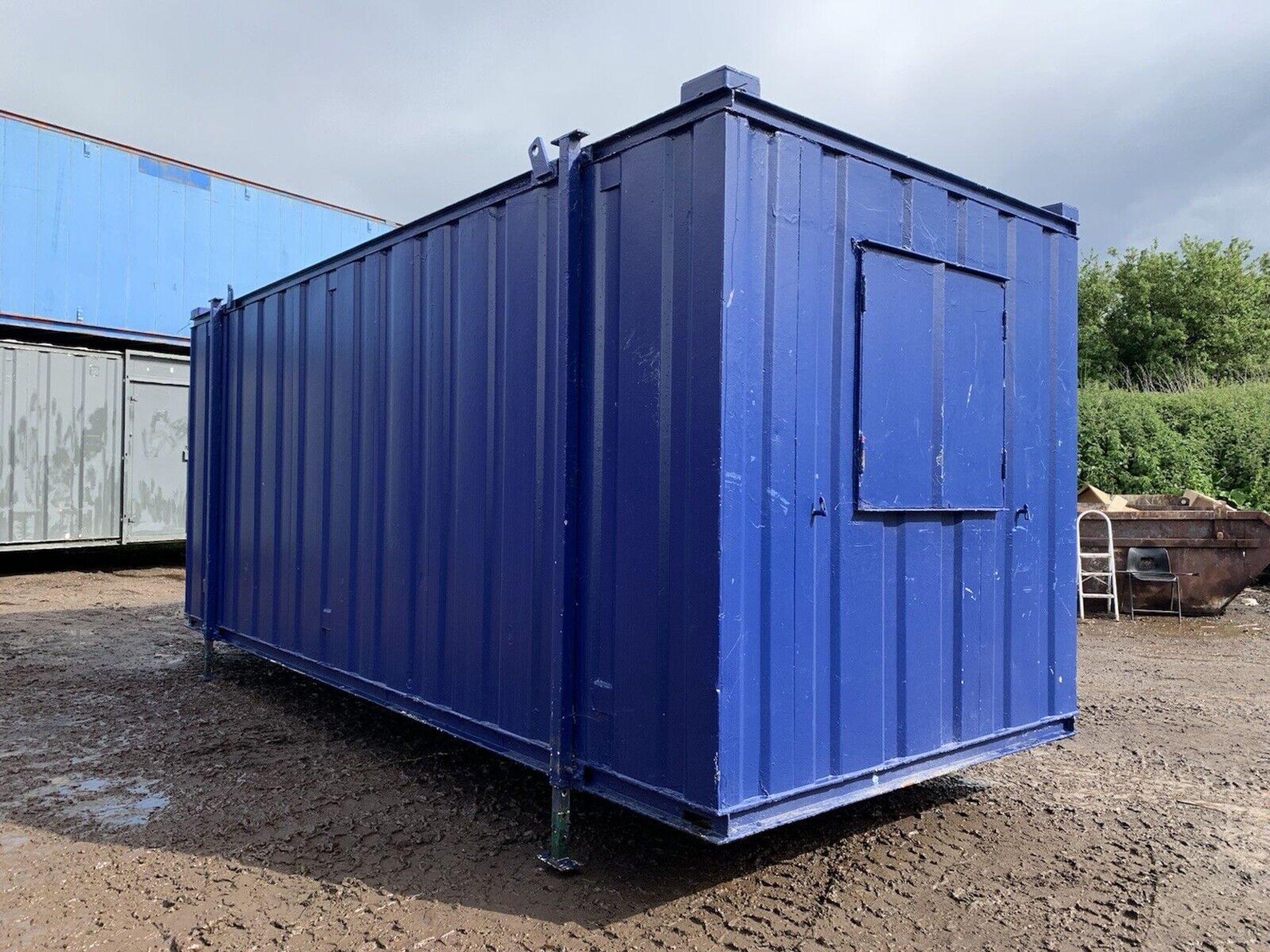 20ft Portable Office Canteen Cabin Welfare Unit Anti Vandal Steel - Image 4 of 7