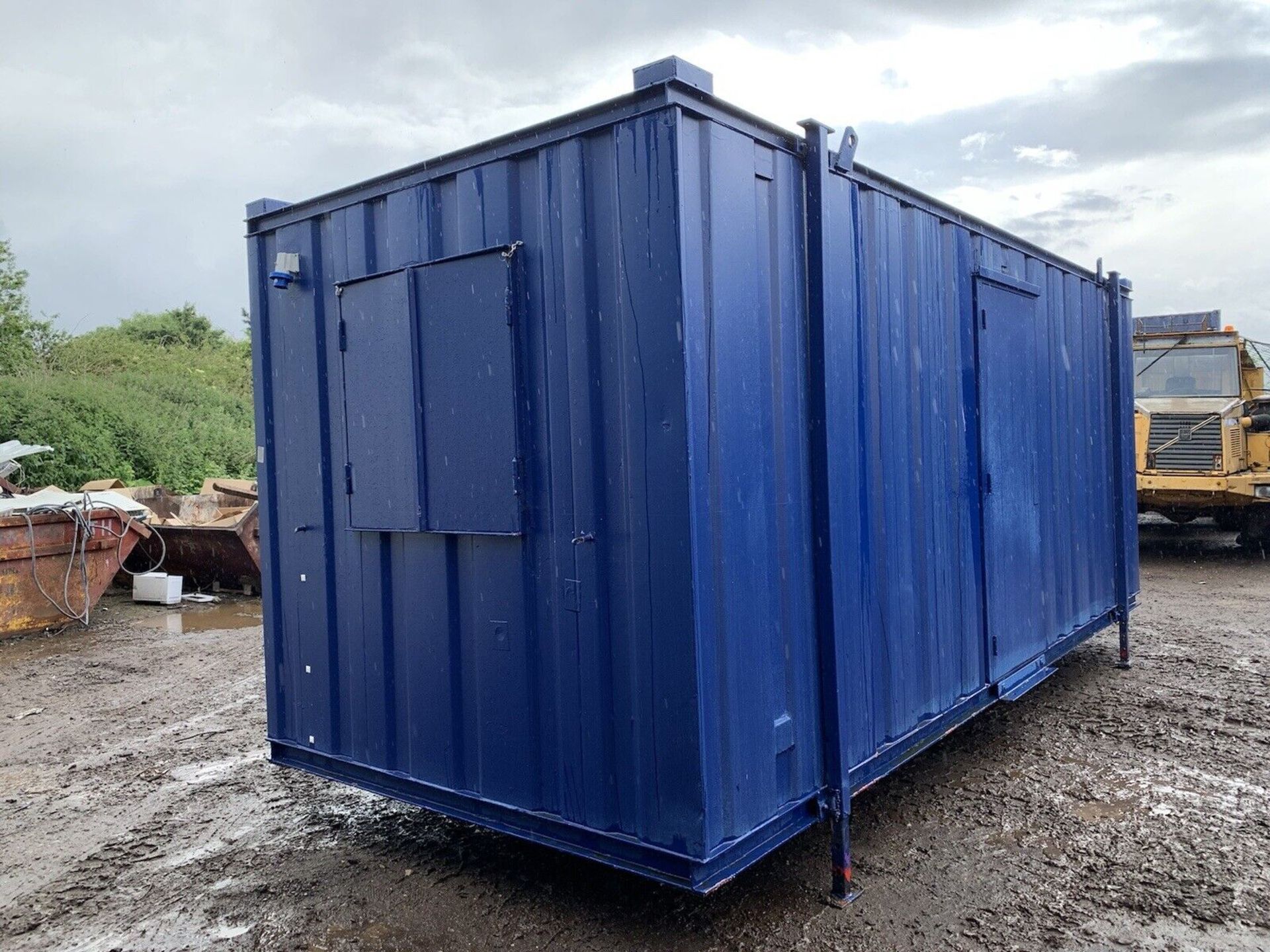 20ft Portable Office Site Cabin Anti Vandal Steel Container Welfare Unit - Image 3 of 6