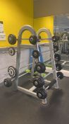 X9 Barbells with Weight Rack
