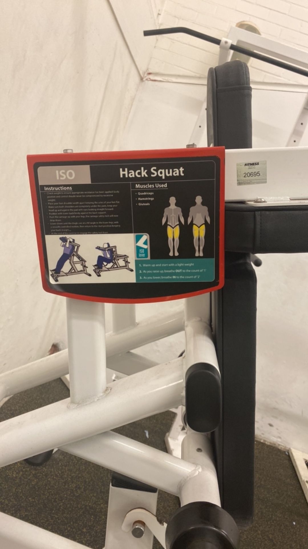 Squat/Hack Squat Machine - Image 4 of 5