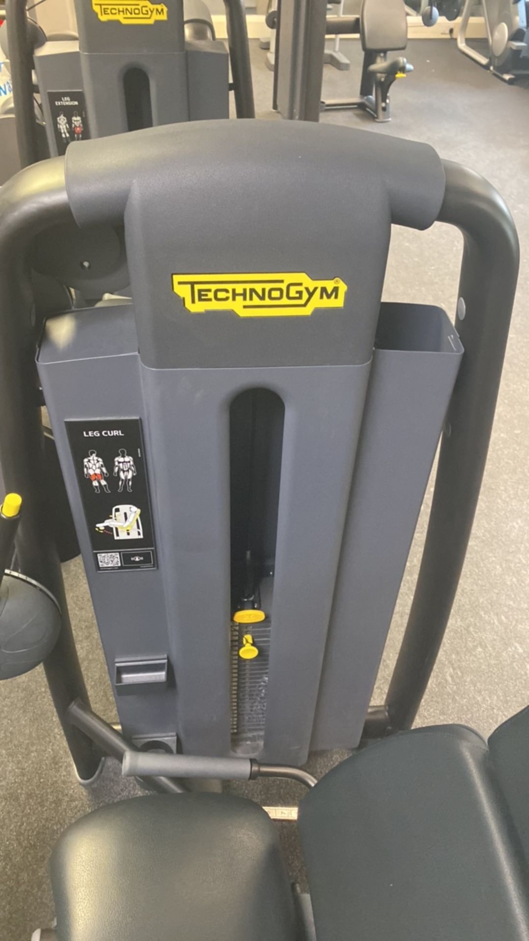 Technogym Leg Curl Machine - Image 3 of 4