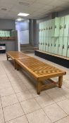 Changing Room Bench X2