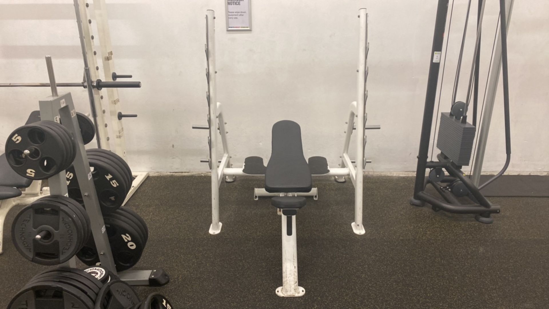 Incline/Decline Bench Rack