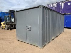 20ft Portable Storage Container Shipping Container Storage Unit Anti Vandal