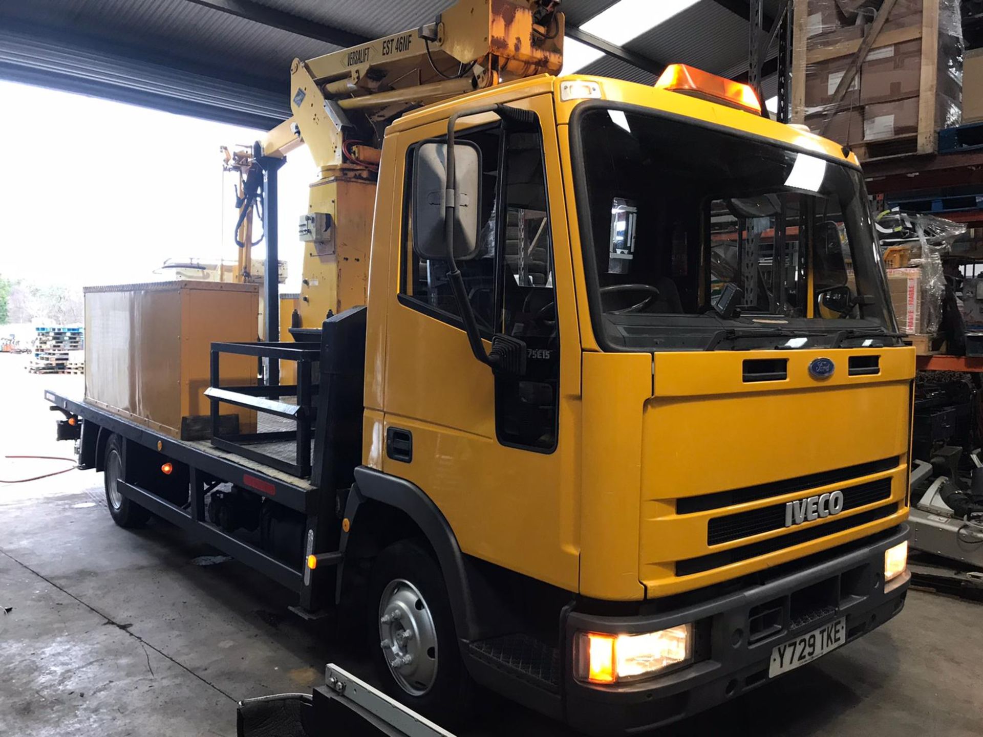 Ford Iveco cargo cherry picker - Image 8 of 11