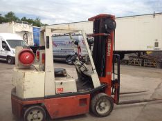 Nissan 3 ton gas forklift