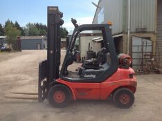 Linde 2.5 ton gas forklift