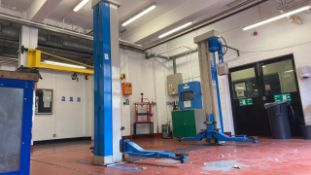 OMCN Double Column Vehicle Lift