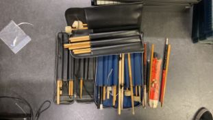 Quantity of Drum Sticks, Mallets and Brushes