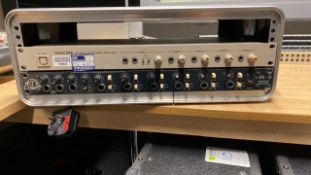 Tascam/MDR Amplifier Studio Rack Equipment in Case