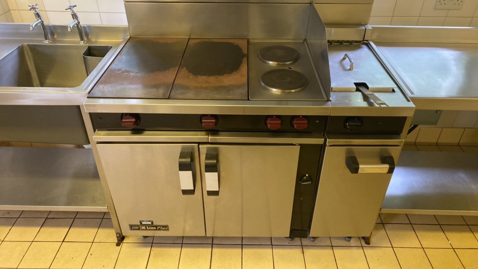 Morewood M Line Plus Solid Top Oven with Fryer - Image 2 of 5