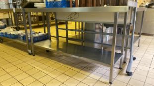 Stainless Steel Preparation Unit