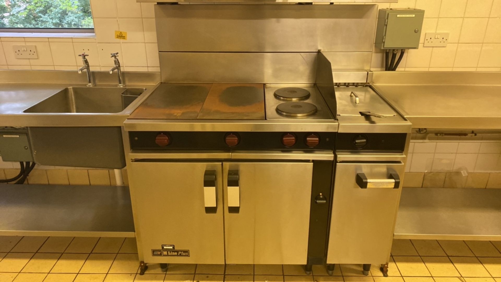 Morewood M Line Plus Solid Top Oven with Fryer - Image 2 of 6