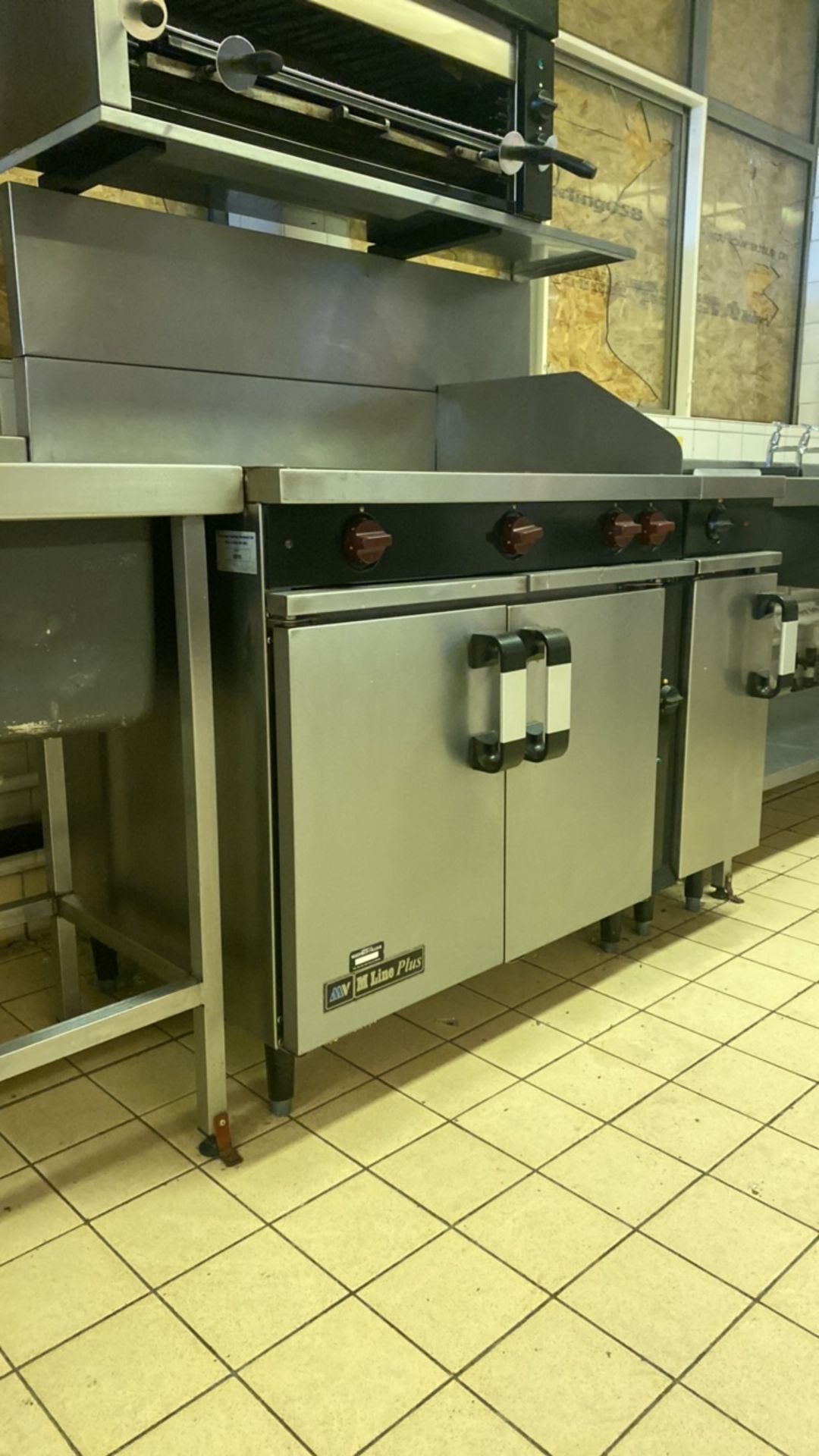 Morewood M Line Plus Solid Top Oven with Fryer - Image 4 of 5