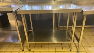 Stainless Steel Preparation Unit