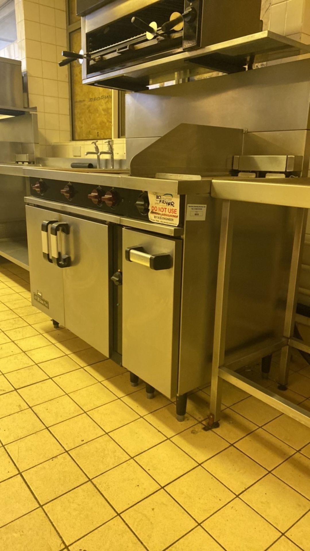 Morewood M Line Plus Solid Top Oven with Fryer - Image 6 of 6