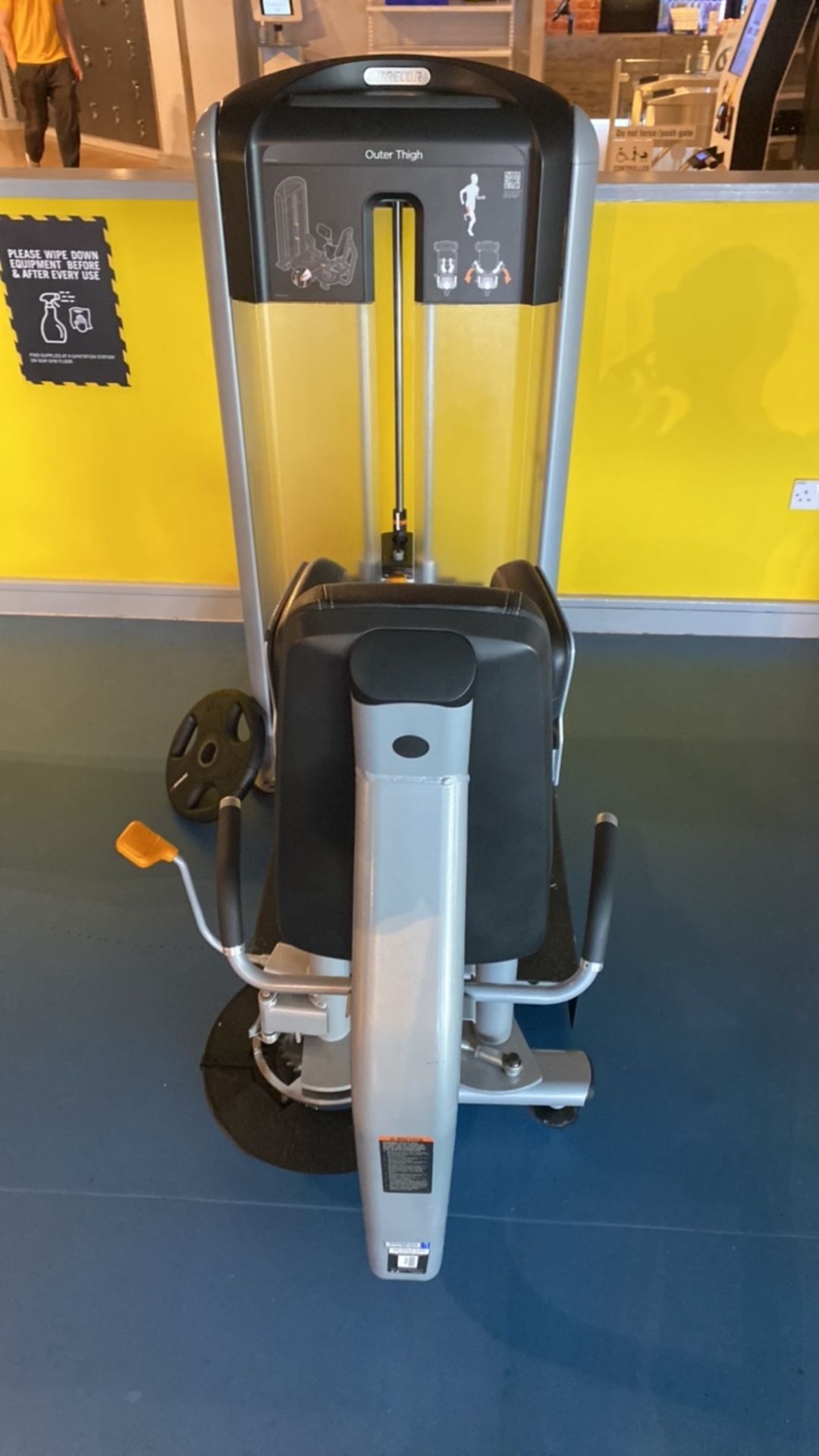 Precor Outer Thigh Machine - Image 3 of 5