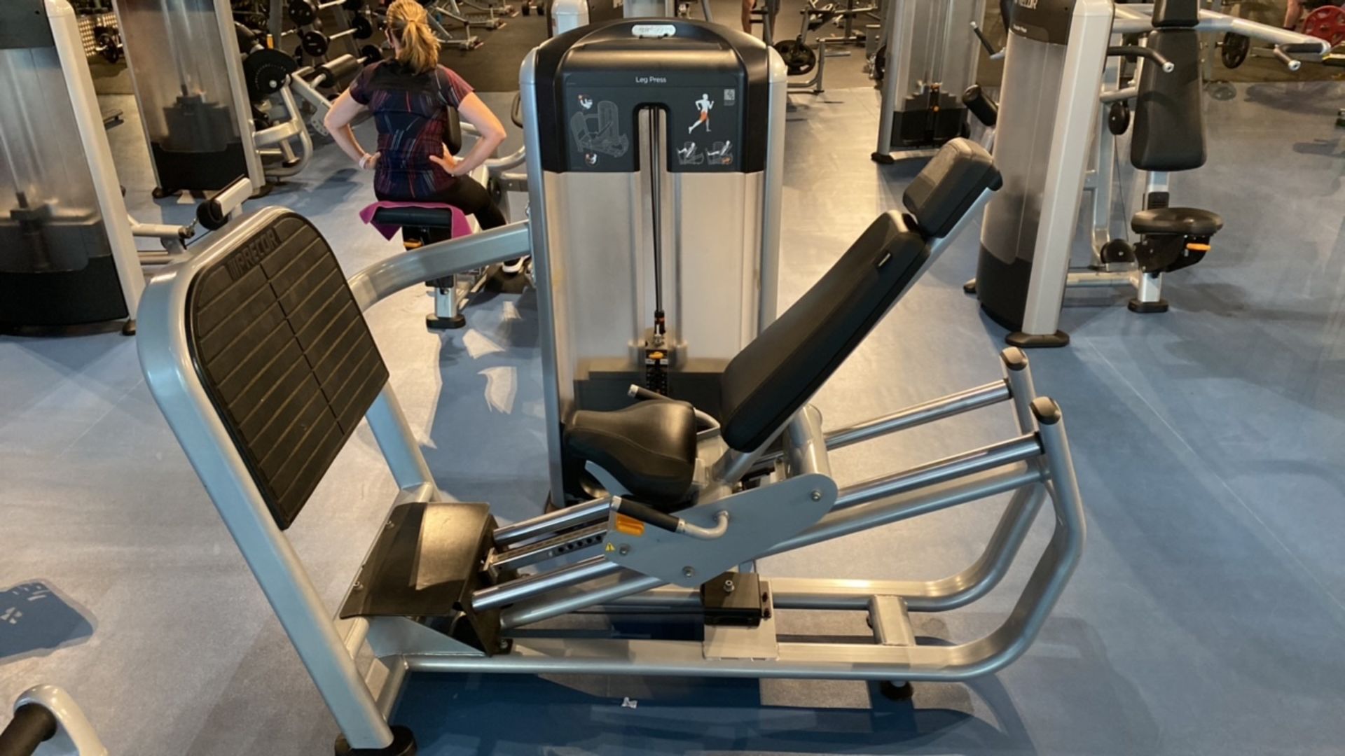 Precor Leg Press Machine - Image 3 of 6