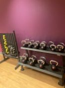 Kettle bells including Racking