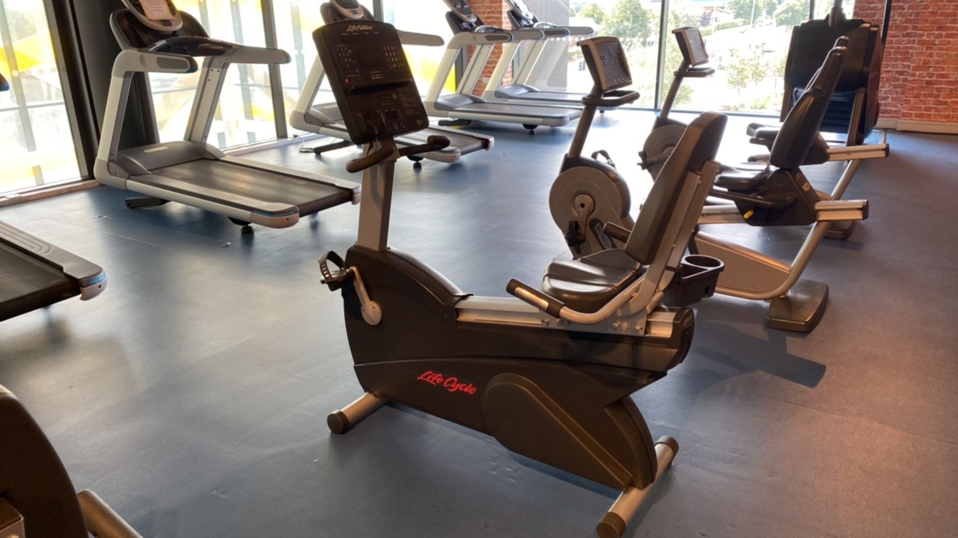 Life Fitness LifeCycle Recumbent Bike