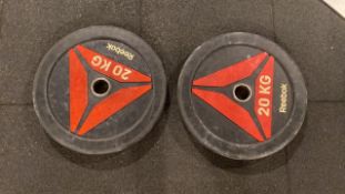 Reebok 20kg Weight Plate X2