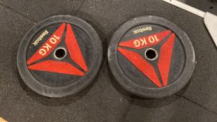 Reebok 10kg Weight Plate X2