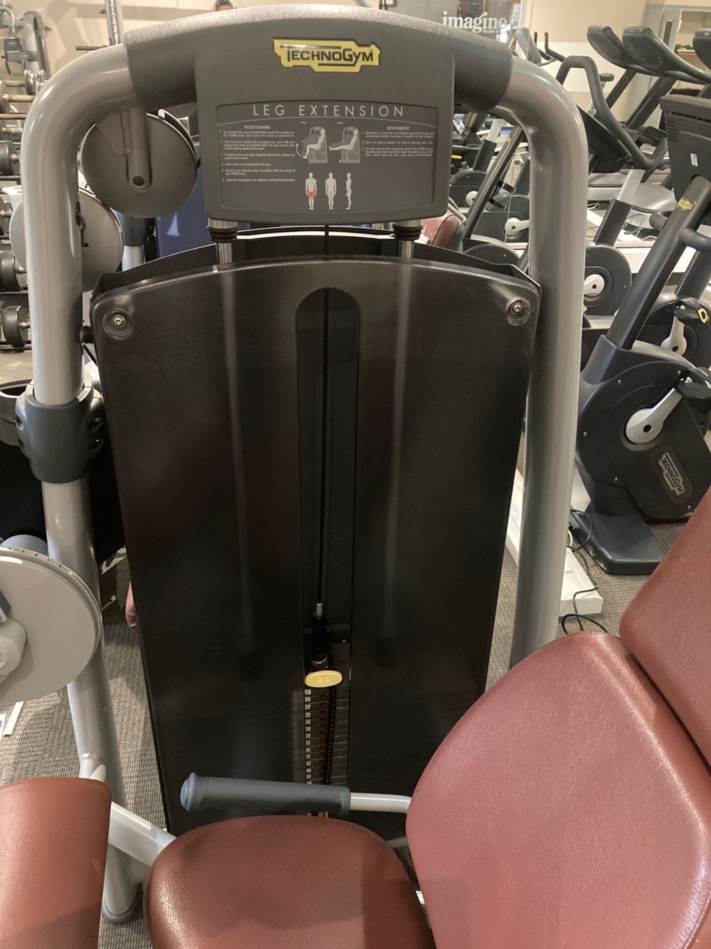 Technogym Leg Extension - Image 3 of 6