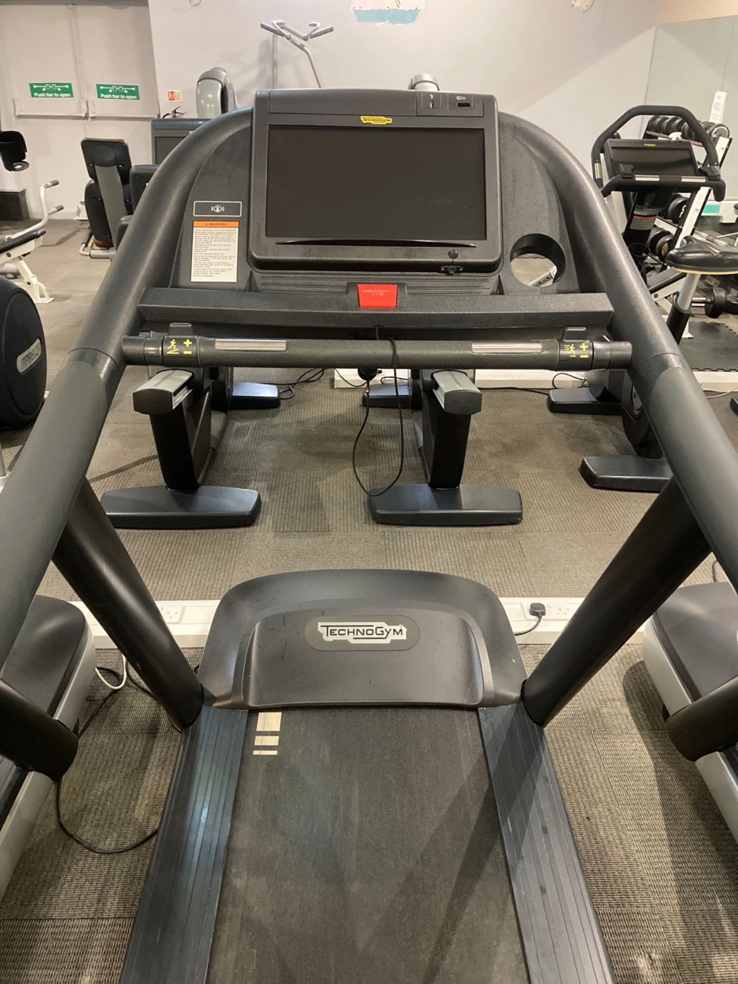 Techno Gym Fitness Treadmill - Image 2 of 5
