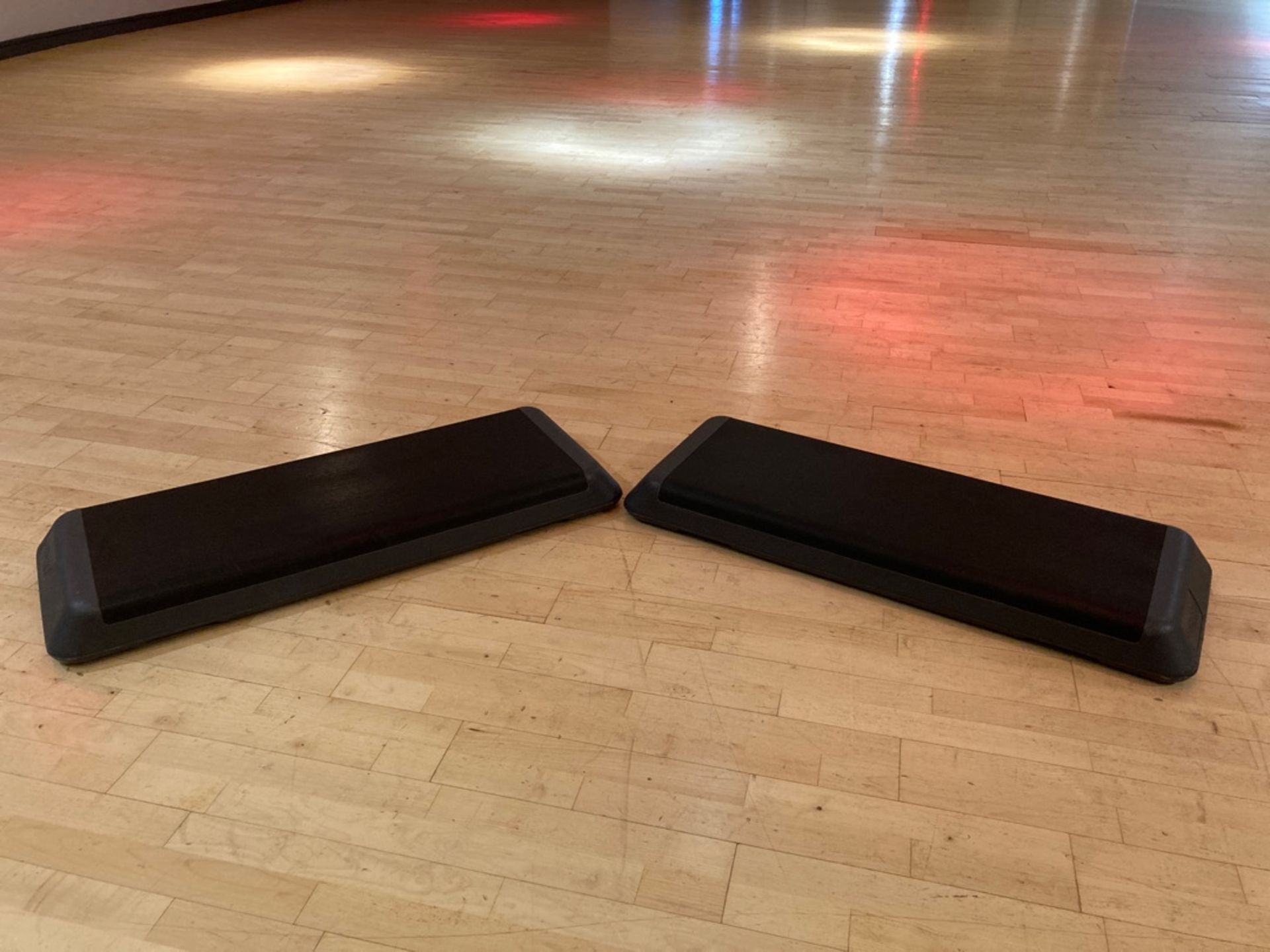 Physical aerobic step platform x2