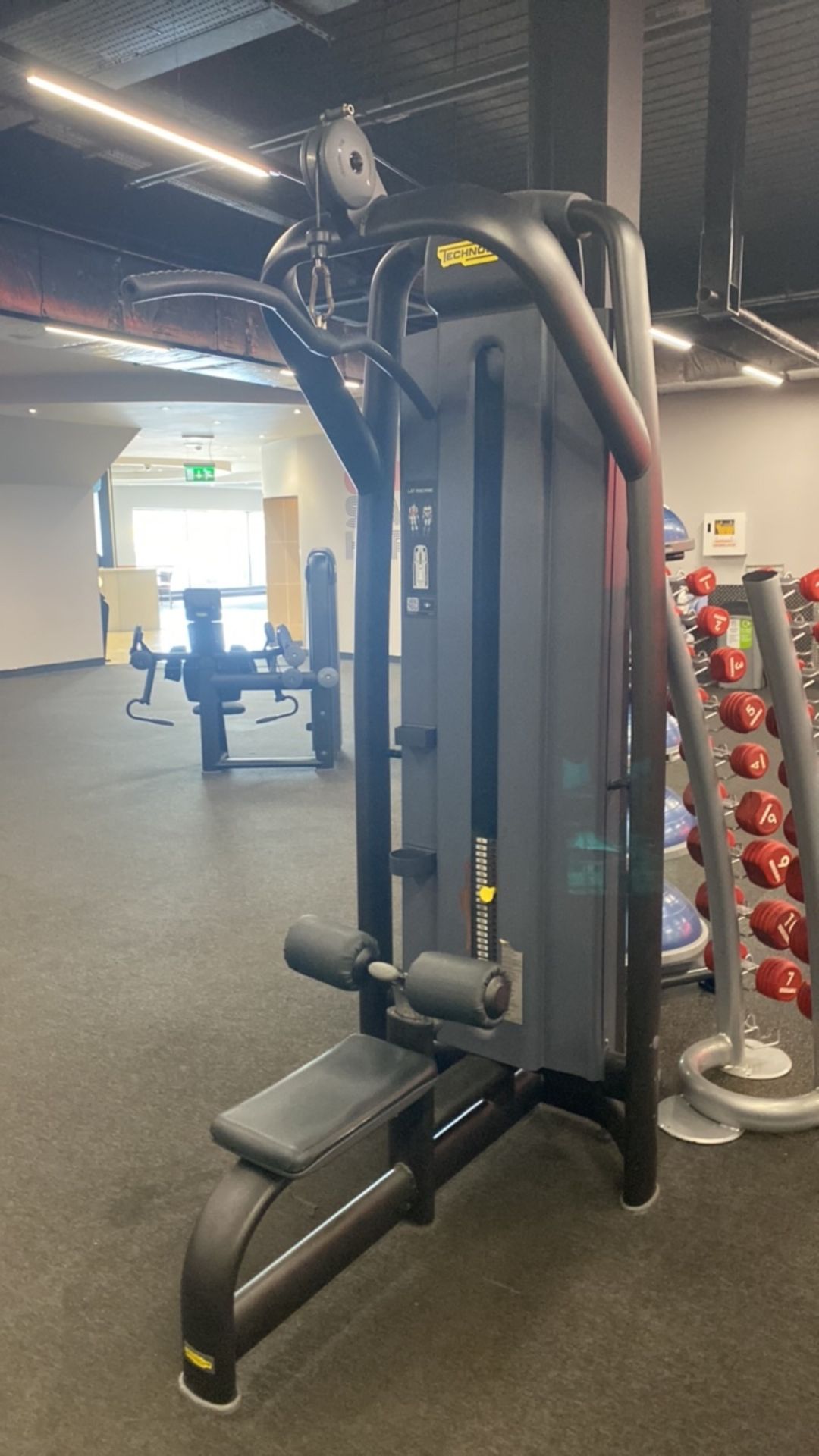 Technogym Lat Pull Down Machine - Image 3 of 5