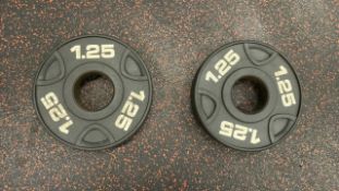 1.25Kg Bumper Weight Plate X2