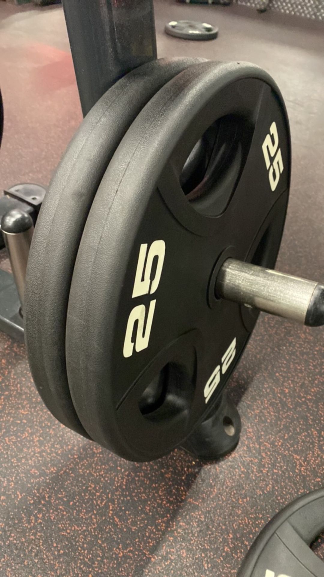 25Kg Bumper Weight Plate X2 - Image 3 of 3