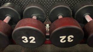 Foreman Dumbbell 32kg X2