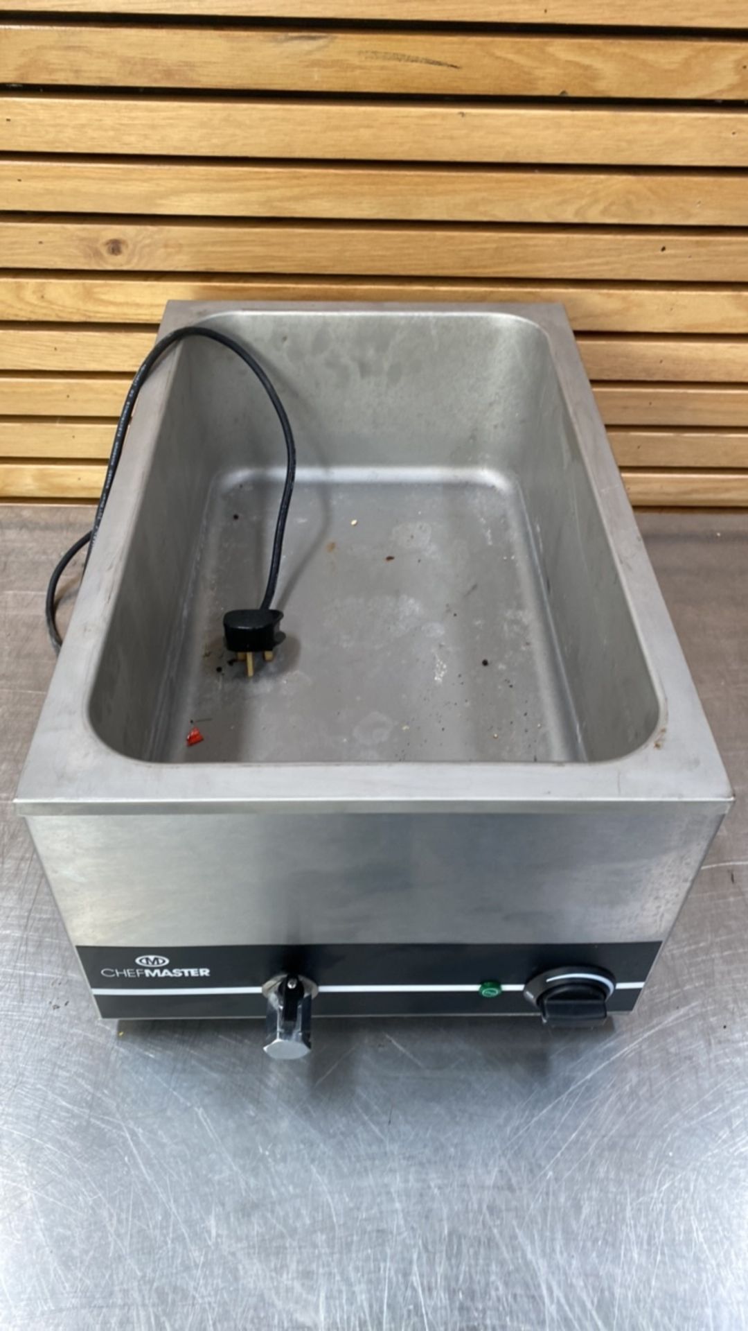 Chefmaster Bain Marie with Drain Tap - Image 3 of 6