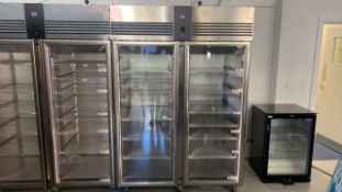 Foster EcoPro G2 2 Glass Door 1350Ltr Cabinet Fridge