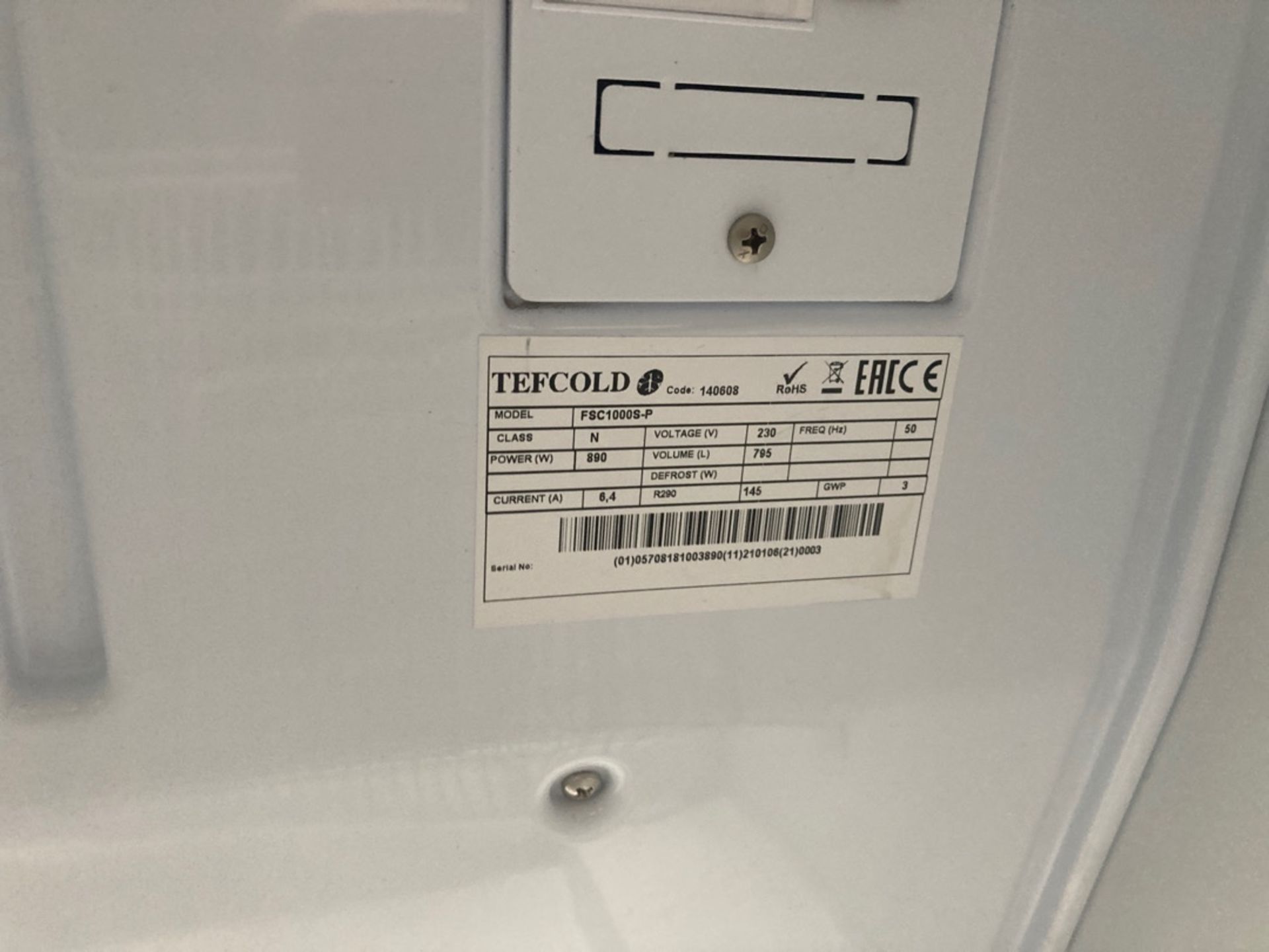 Tefcold Double Door freezer - Image 4 of 4