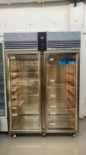 Foster EcoPro G2 2 Glass Door 1350Ltr Cabinet Fridge