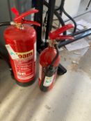 Fire extinguishers x2