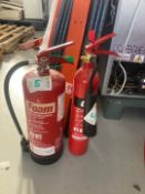 Fire extinguishers x2