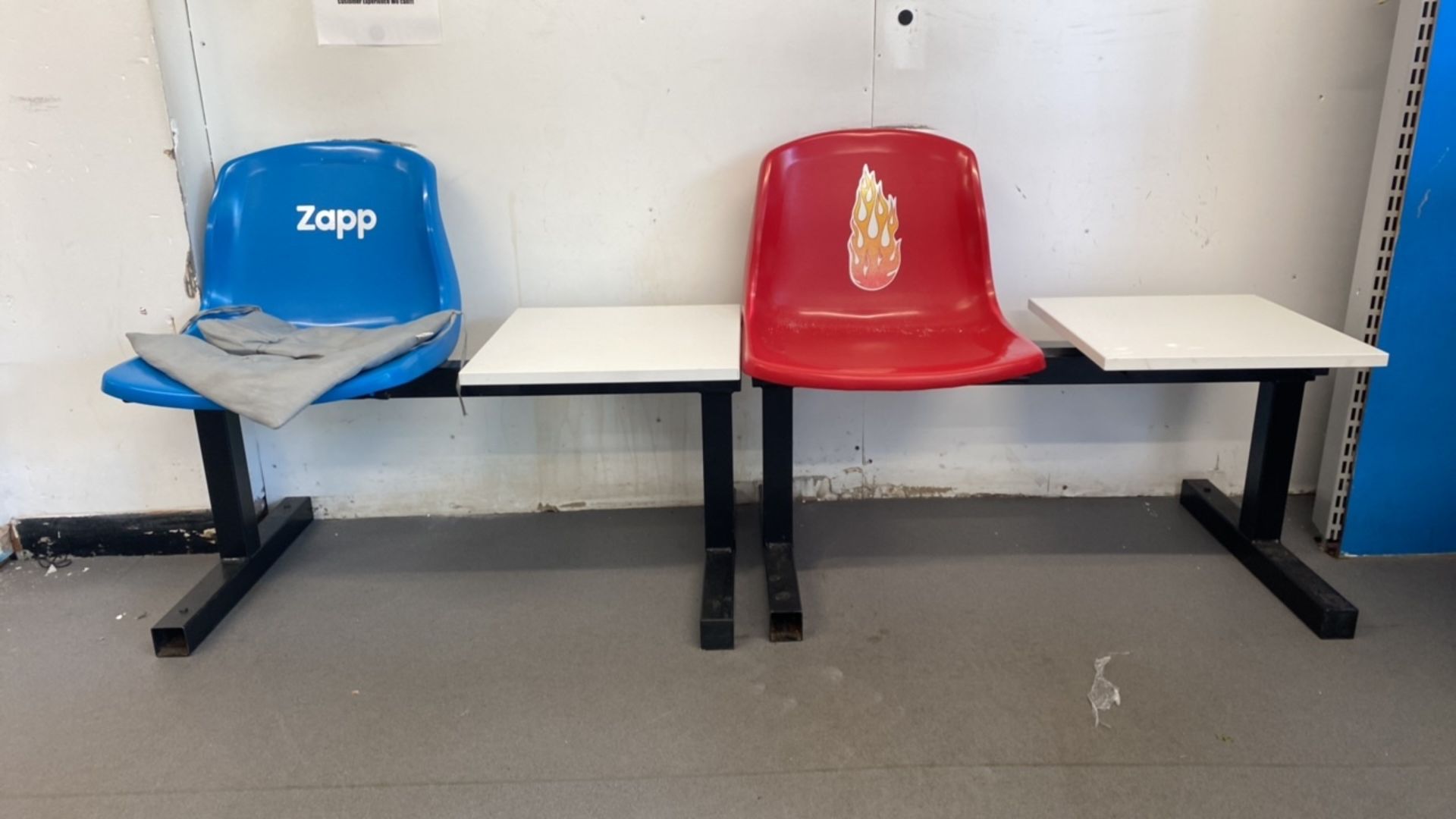 Plastic Chair and Table X2