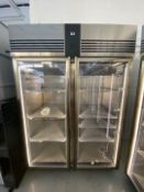 Foster EcoPro G2 2 Glass Door 1350Ltr Cabinet Fridge