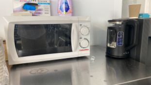 Microwave and Kettle