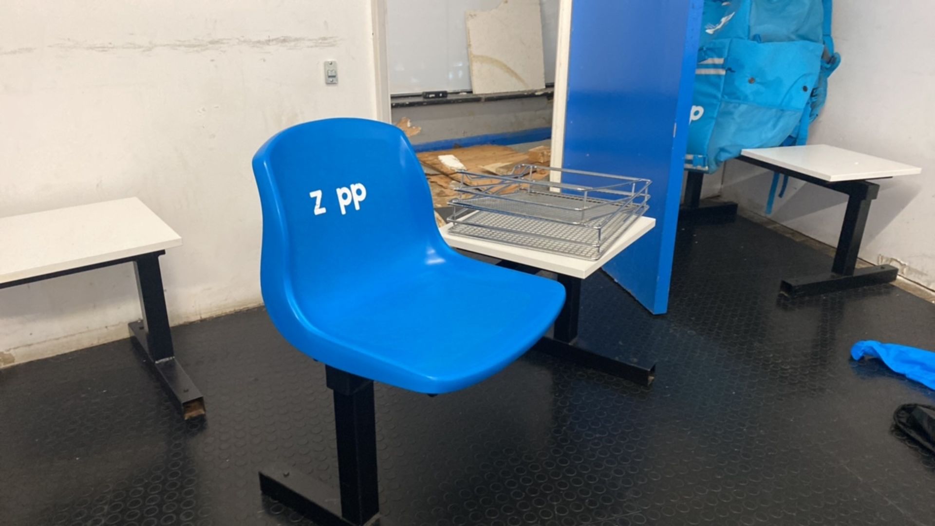 Plastic Chair and Table X2 - Image 2 of 3