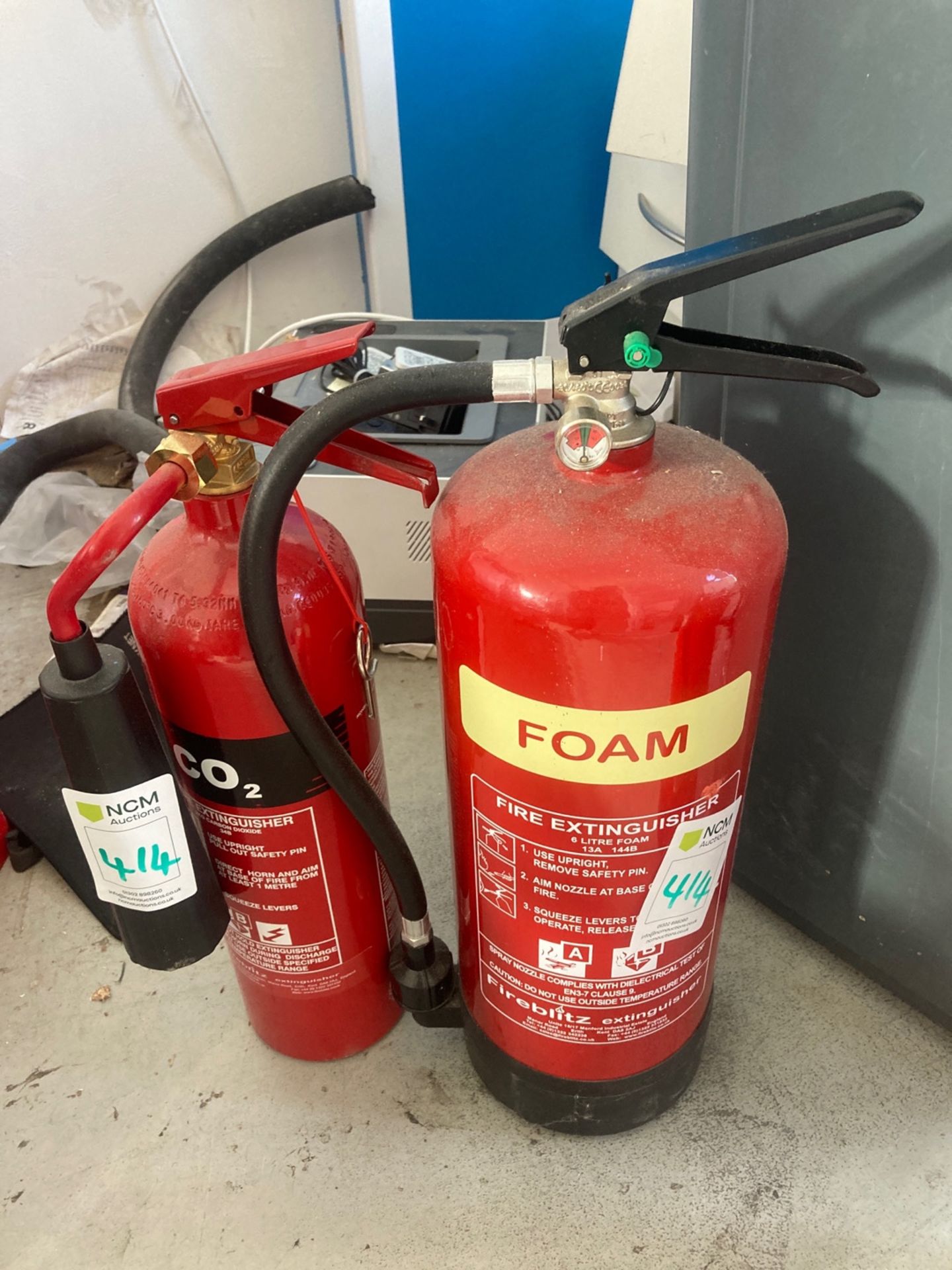 Fire extinguishers x2