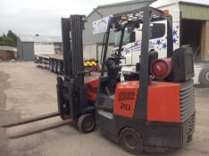 Premier bendi 2 ton gas forklift