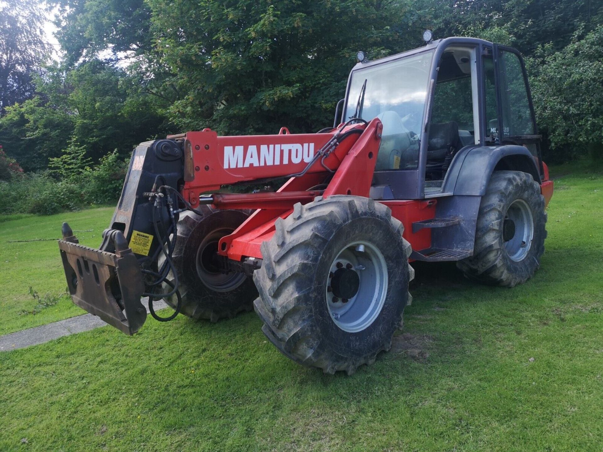 Manitou MLT628 Telehandler Pin and cone headstock - Image 2 of 12