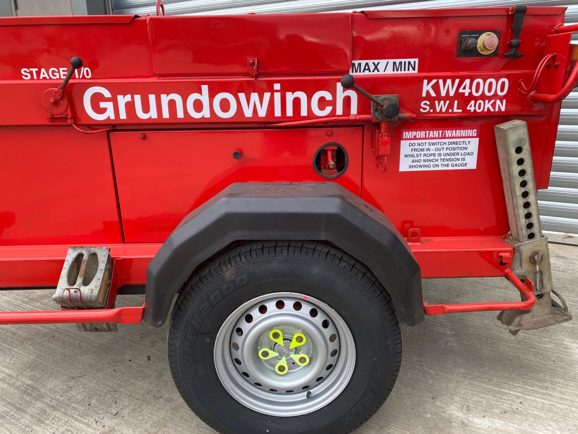 TT UK Bagela KW4000 4 Tonne Grundo Winch - Image 2 of 18